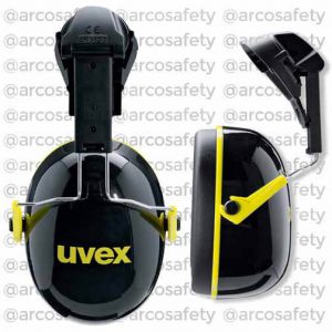 گوشی ایمنی رو کلاهی Uvex مدل K2H