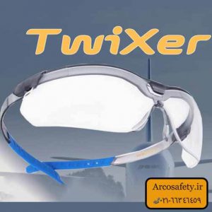 عینک ایمنی کاناسیف Canasafe Twixer شفاف